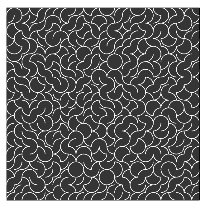 Complex Pattern from Simple Arcs – Example 3.6